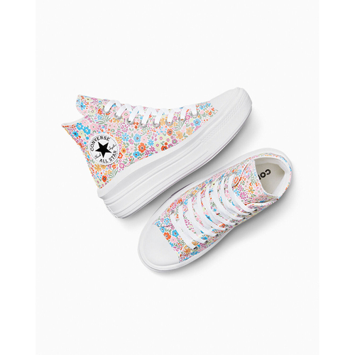 Tenisi unisex Converse Chuck Taylor All Star Move Platform Mini Flowers A14968C - poza 2