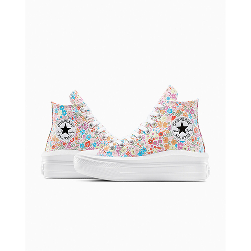 Tenisi unisex Converse Chuck Taylor All Star Move Platform Mini Flowers A14968C - poza 3