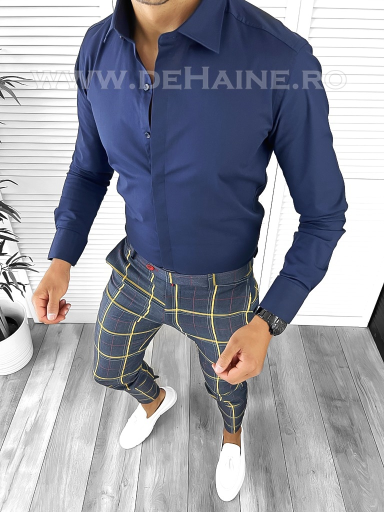 Tinuta barbati smart casual Pantaloni + Camasa B8528