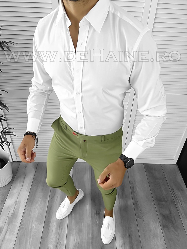 Tinuta barbati smart casual Pantaloni + Camasa B9219