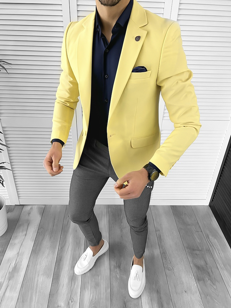 Tinuta barbati smart casual Pantaloni + Camasa + Sacou 10261