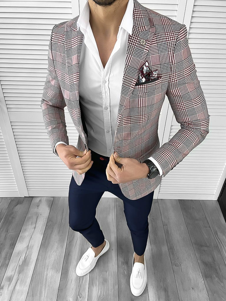 Tinuta barbati smart casual Pantaloni + Camasa + Sacou 10287