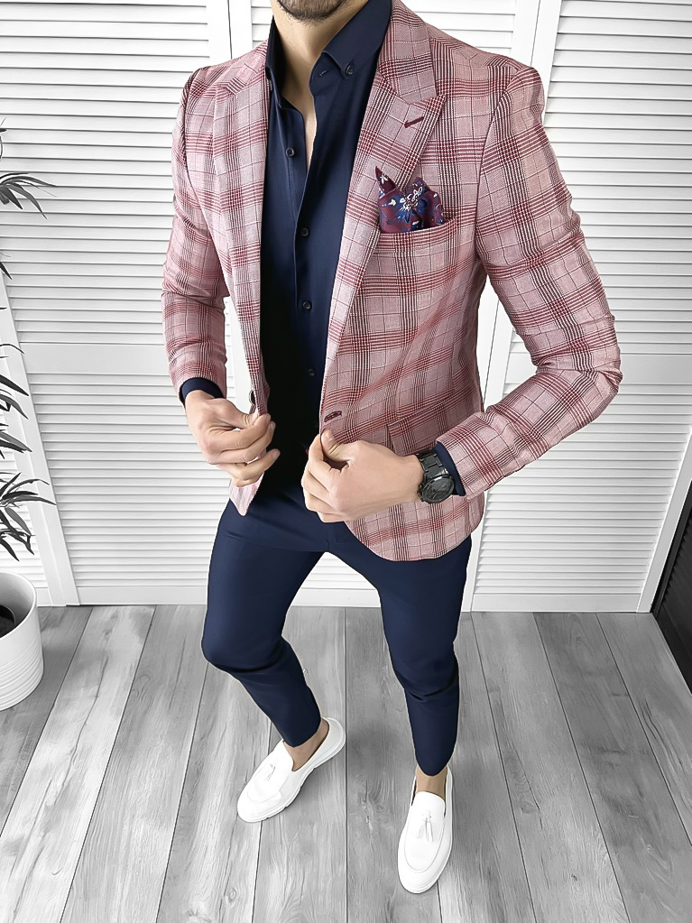 Tinuta barbati smart casual Pantaloni + Camasa + Sacou 10530