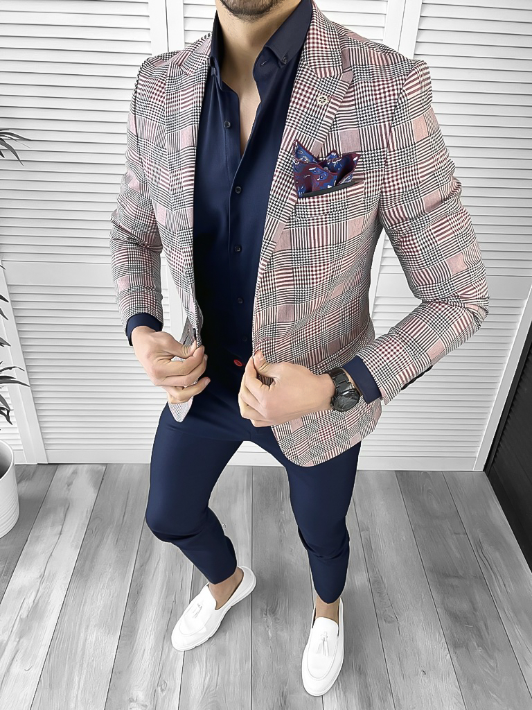 Tinuta barbati smart casual Pantaloni + Camasa + Sacou 10534
