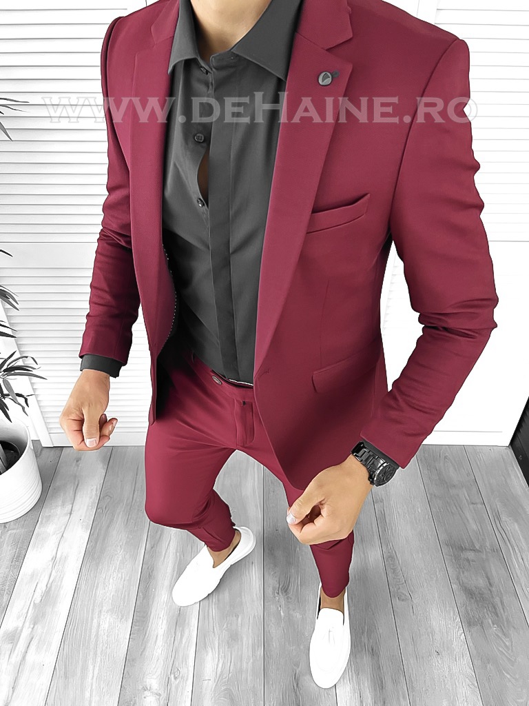 Tinuta barbati smart casual Pantaloni + Camasa + Sacou B8530