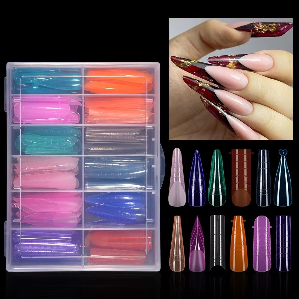 Tipsuri reutilizabile Magic Color Marquise, TIPS30, 288 buc - poza 1
