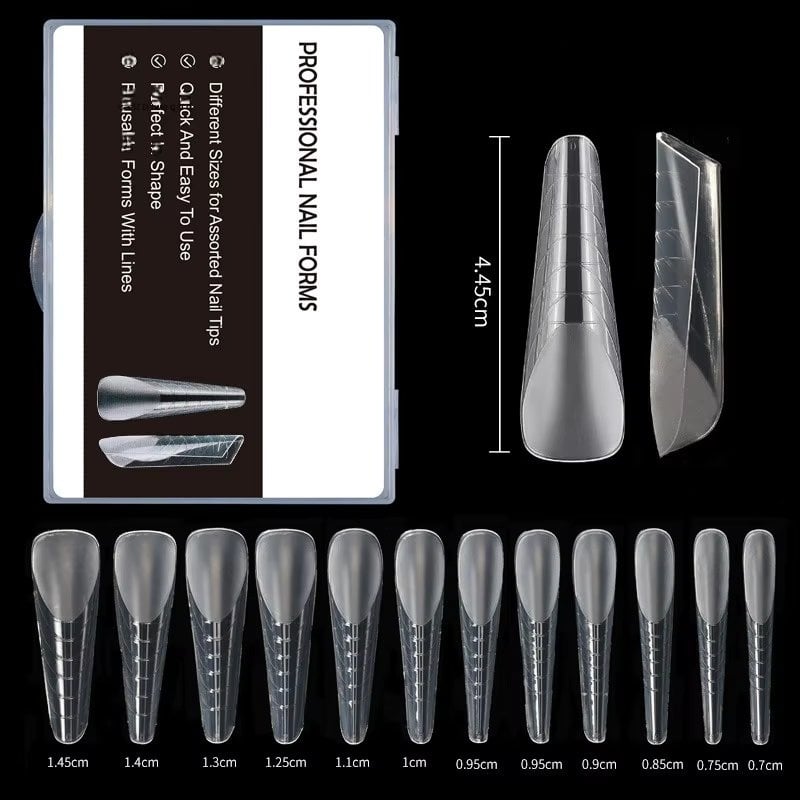 Tipsuri reutilizabile Marquise, TIPS21, Russian Almond, 120 buc - poza 1