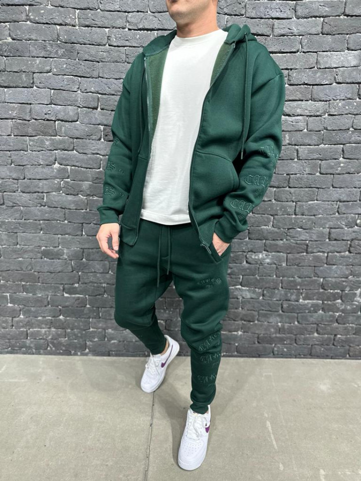 TRENING 2Y FASHION FERMOAR DARK-GREEN TRAS188(6371) (MĂRIME: XL)