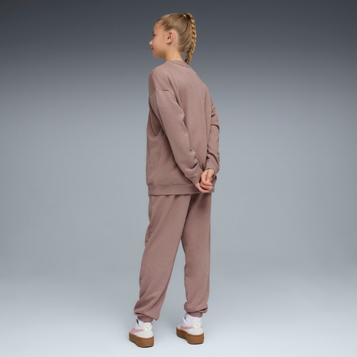 Trening copii Puma Ess Cat Logo Oversized Tr Knitted Suit G 69339588 - poza 2