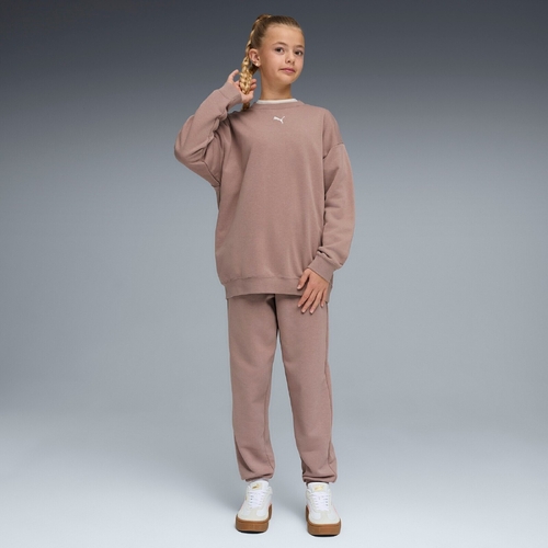 Trening copii Puma Ess Cat Logo Oversized Tr Knitted Suit G 69339588 - poza 4