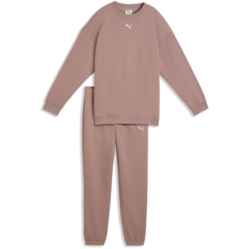 Trening copii Puma Ess Cat Logo Oversized Tr Knitted Suit G 69339588 - poza 5