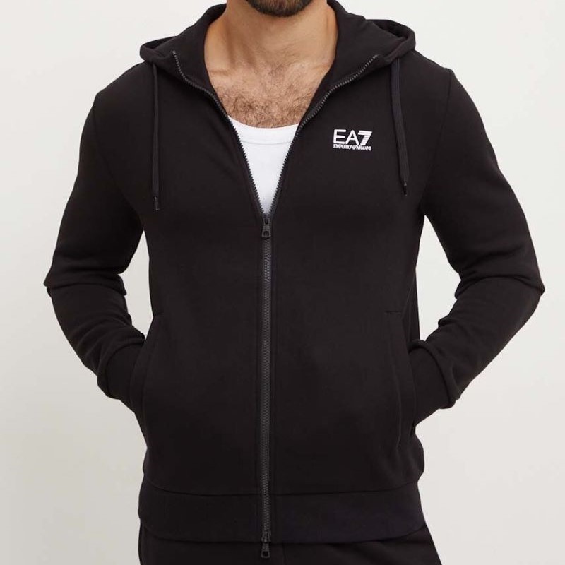 Trening EA7 M Track Suit HOODIE FZ CH BR - poza 1