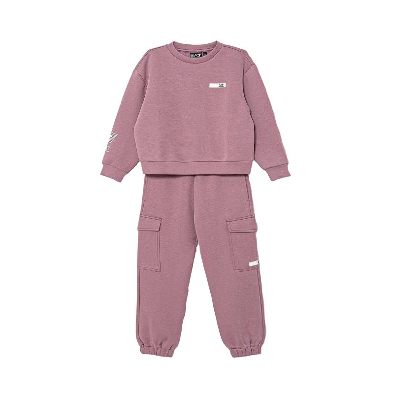 Trening EA7 NATURAL VENTUS PACK GIRL T-SUIT CN PANTS CARGO - poza 1