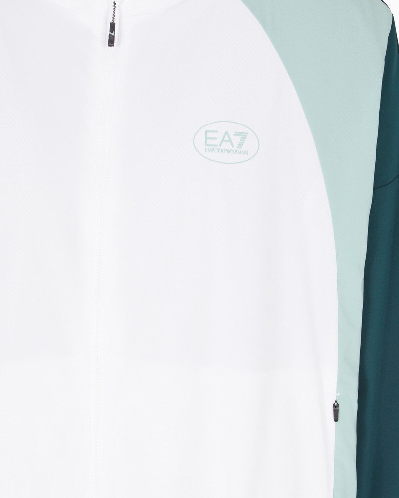 Trening EA7 TENNIS PRO M T-SUIT T-TOP FZ CH PL ST COLORBLOCK - poza 5