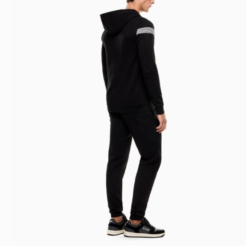 Trening EA7 TRAIN 7 LINES M T-SUIT HOODIE FZ CH BR - poza 2