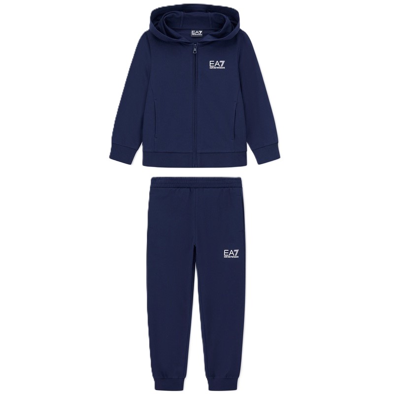 Trening EA7 TRAIN CORE ID BOY T-SUIT HOODIE FZ CH COFT CC - poza 1