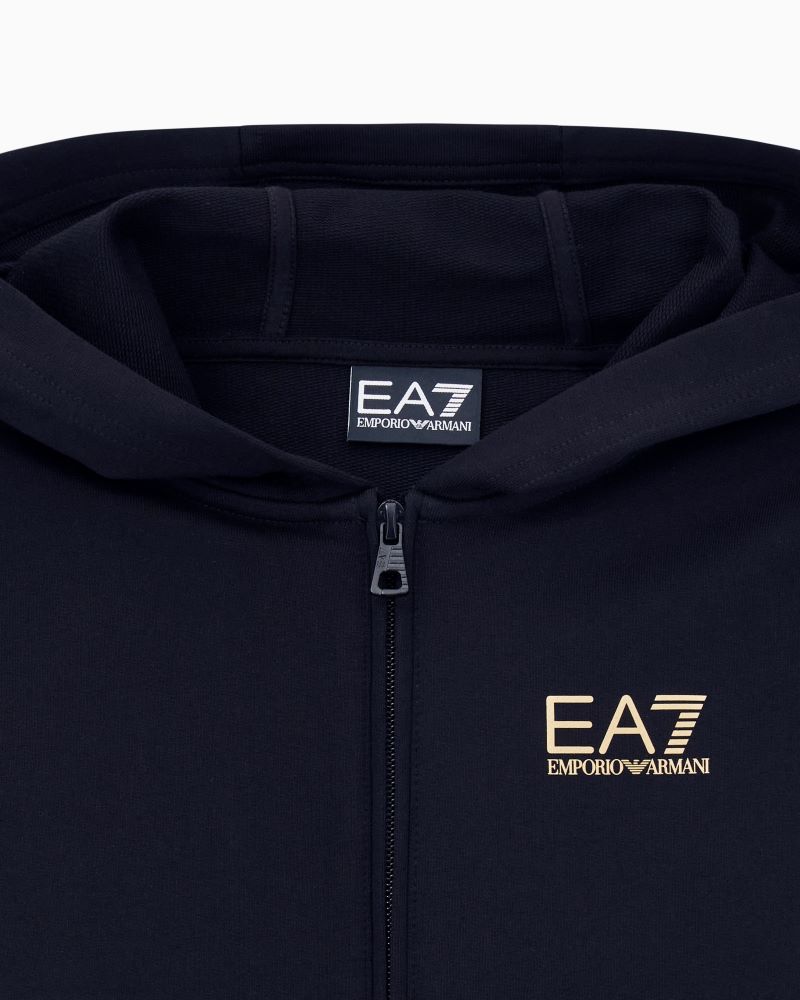 Trening EA7 TRAIN CORE ID BOY T-SUIT HOODIE FZ CH COFT CC - poza 3