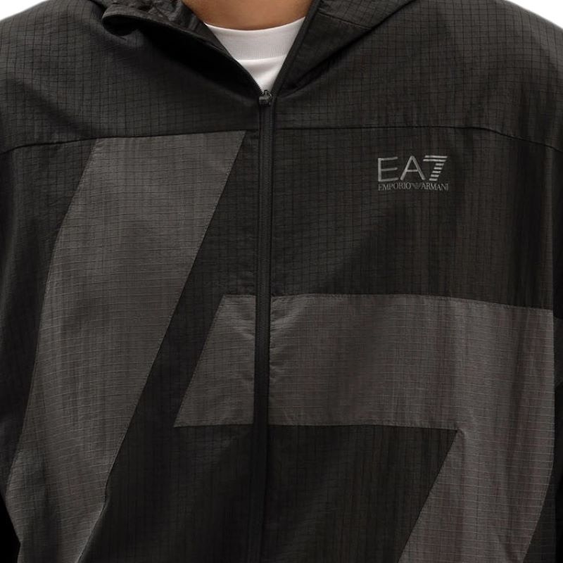 Trening EA7 VENTUS7 M T-SUIT HOODIE FZ CH TOP - poza 3