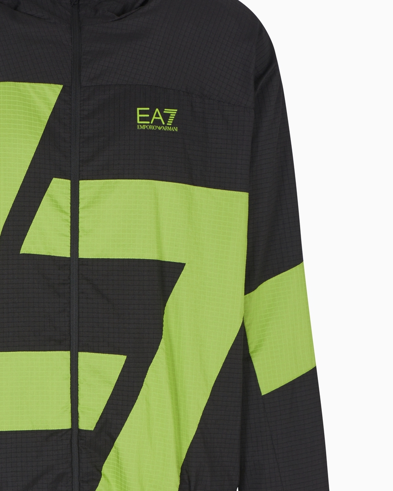Trening EA7 VENTUS7 M T-SUIT HOODIE FZ CH TOP - poza 5