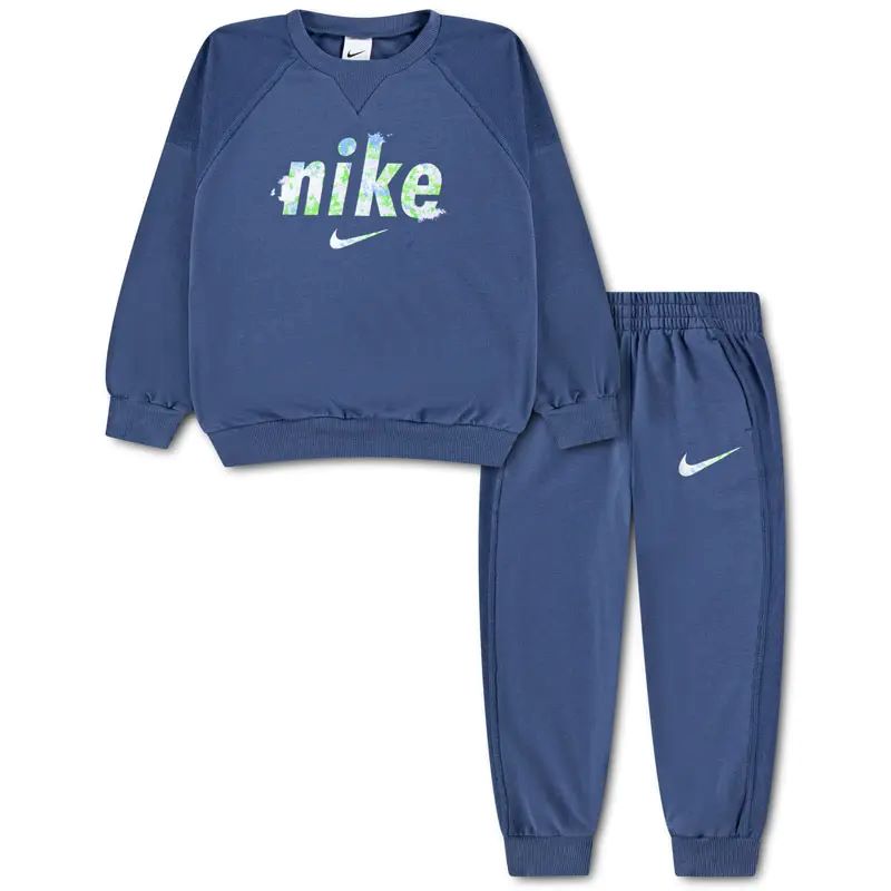 Trening Nike NKN E1D1 GFX FT CREW SET