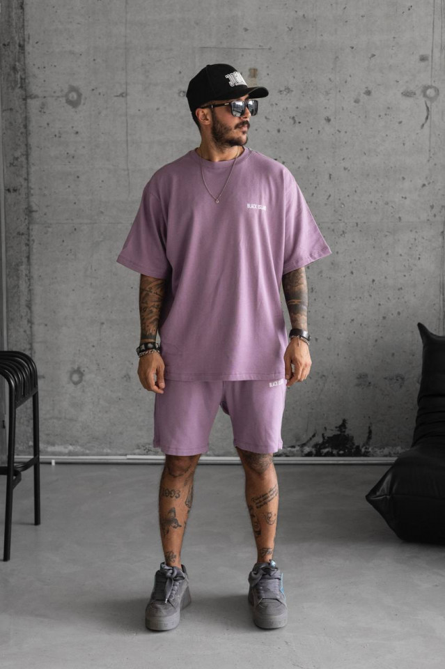 TRENING OVERSIZE BLACK ISLAND PURPLE TRBI27 (MĂRIME: XS)