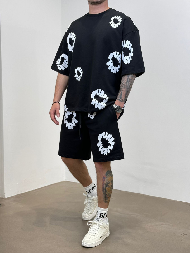 TRENING OVERSIZED 2Y PREMIUM BLACK TRAS198(AJ6409) (MĂRIME: M)