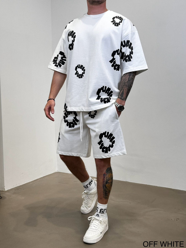TRENING OVERSIZED 2Y PREMIUM OFF-WHITE TRAS201(AJ6409) (MĂRIME: XL)