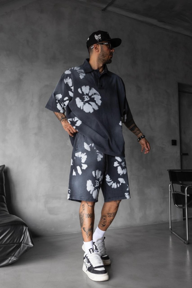 TRENING POLO OVERSIZE BLACK TRBI40(1891-92) (MĂRIME: XL)