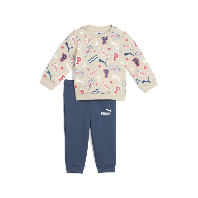 Trening Puma MINICATS AOP Crew Set FL INF - poza 1
