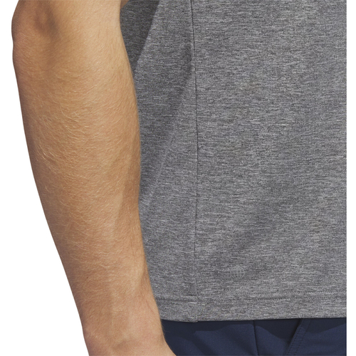 Tricou barbati adidas Poloshirt Performance Drive Heather IA5449 - poza 3