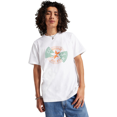 Tricou barbati Converse Con T-shirt M Chuck Patch Distort Tee 10026427-A02 - poza 1