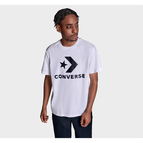 Tricou barbati Converse Star Chev Logo Tee CVM5T458-WHT - poza 4