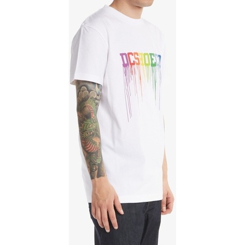 Tricou barbati DC Shoes Dc Drip ADYZT05006-WBB0 - poza 3