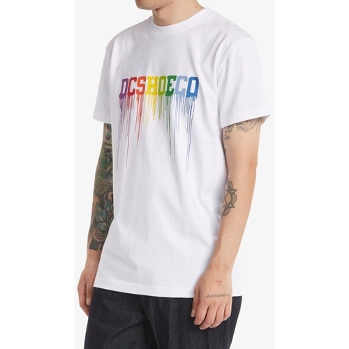 Tricou barbati DC Shoes Dc Drip ADYZT05006-WBB0 - poza 4