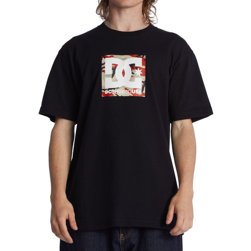 Tricou barbati DC Shoes Square Star Fill ADYZT04987-XKRC - poza 1