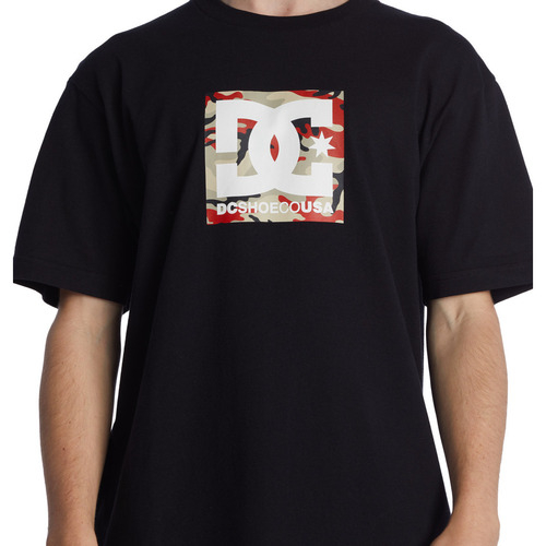 Tricou barbati DC Shoes Square Star Fill ADYZT04987-XKRC - poza 2