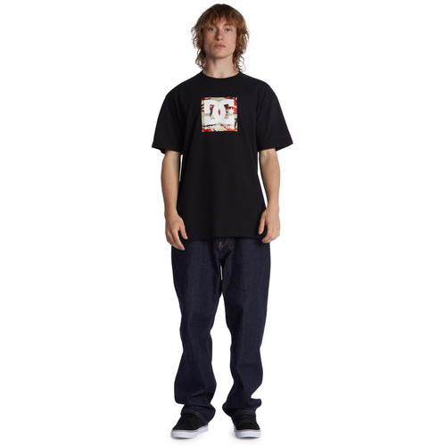 Tricou barbati DC Shoes Square Star Fill ADYZT04987-XKRC - poza 5