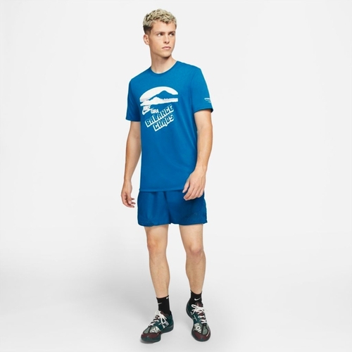Tricou barbati Nike Men Gyakusou Nrg Graphic 3 T-shirt Team Royal CU8259 477 - poza 3