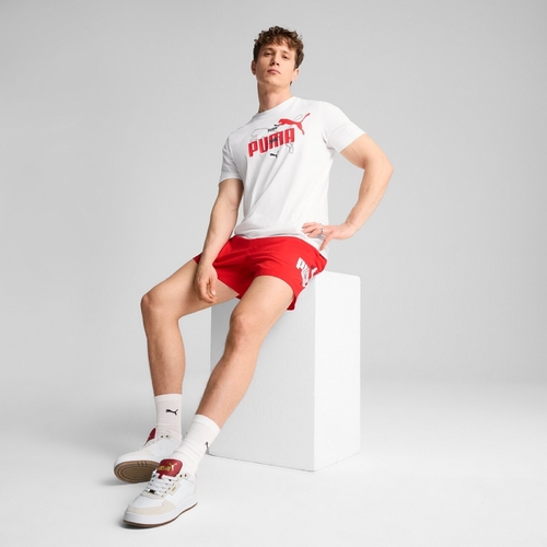 Tricou barbati Puma Ess Logo Lab Summer Tee 68467102 - poza 3