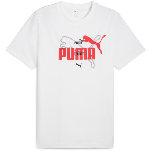 Tricou barbati Puma Ess Logo Lab Summer Tee 68467102 - poza 4