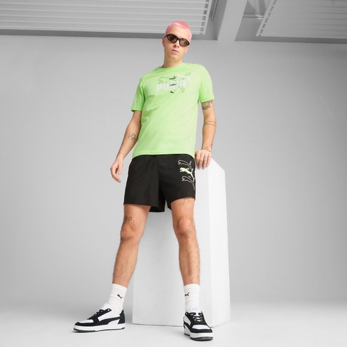 Tricou barbati Puma Ess Logo Lab Summer Tee 68467149 - poza 3