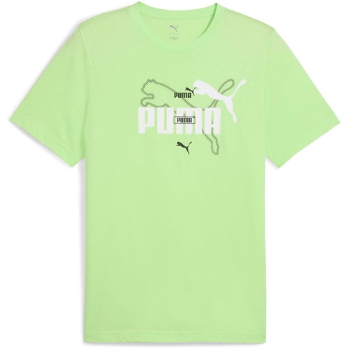 Tricou barbati Puma Ess Logo Lab Summer Tee 68467149 - poza 4