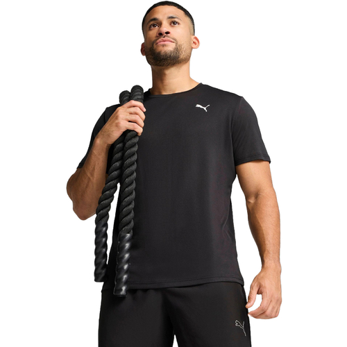 Tricou barbati Puma M Tad Essential Poly Texture Tee Bl 52715501 - poza 1