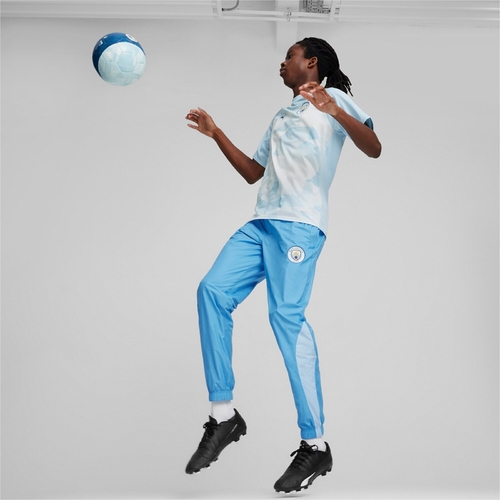 Tricou barbati Puma Mcfc Prematch Ss Jersey 77437001 - poza 3