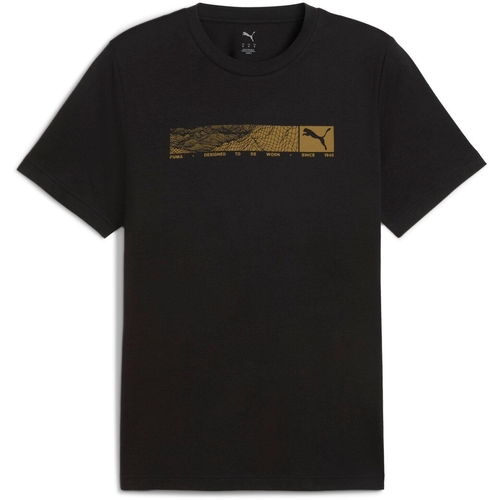 Tricou barbati Puma tech Graphic Tee 68822701 - poza 5