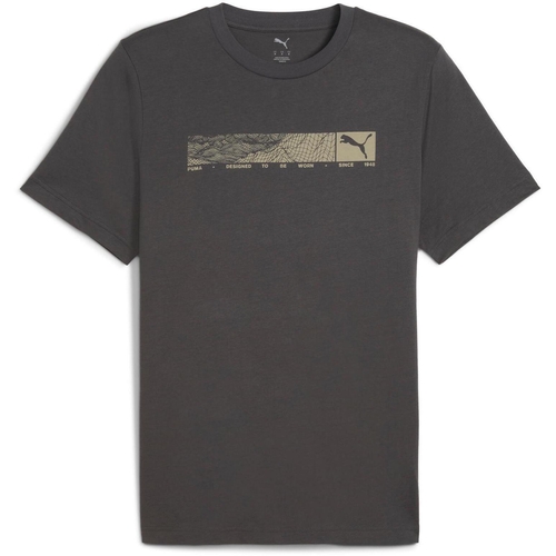 Tricou barbati Puma tech Graphic Tee 68822744 - poza 5