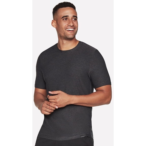 Tricou barbati Skechers GO DRI All Day Tee TS107-BKCC - poza 4