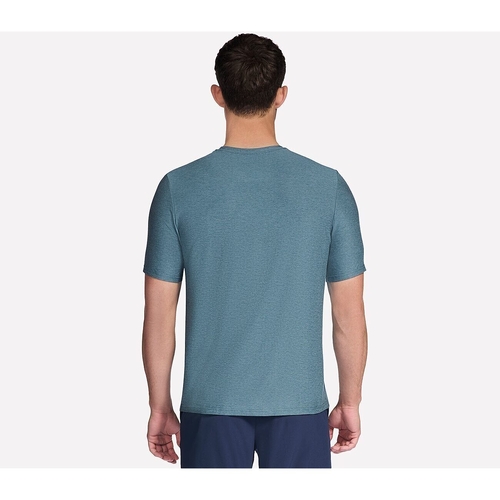 Tricou barbati Skechers GO DRI All Day Tee TS107-NVGY - poza 2