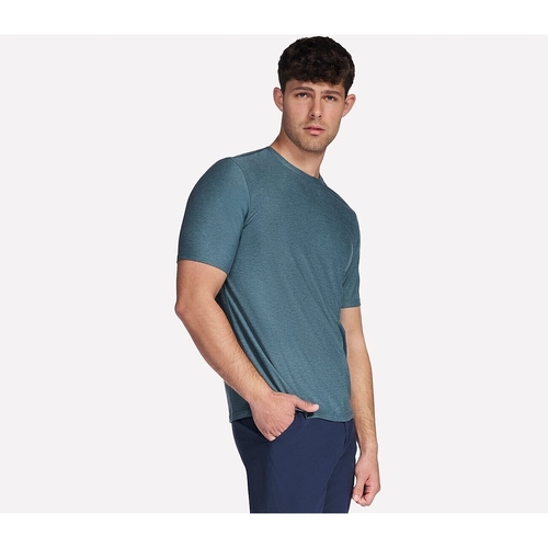 Tricou barbati Skechers GO DRI All Day Tee TS107-NVGY - poza 3