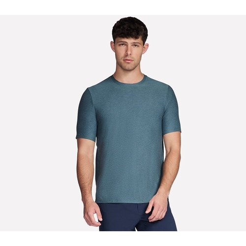 Tricou barbati Skechers GO DRI All Day Tee TS107-NVGY - poza 5
